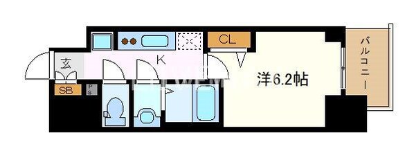 プレサンスTHE大須観音の物件間取画像